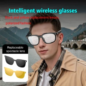 Wireless smart glasses