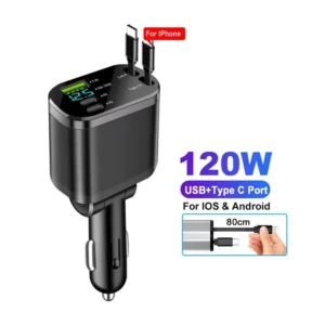 4 IN 1 Car Phone Charger