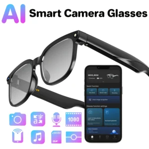 Smart camera glasses