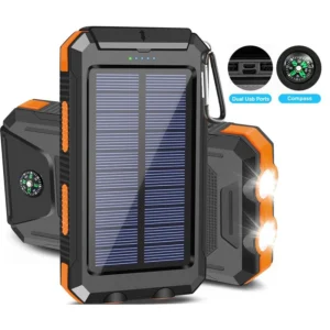 10000mAh Solar Charging Power Bank